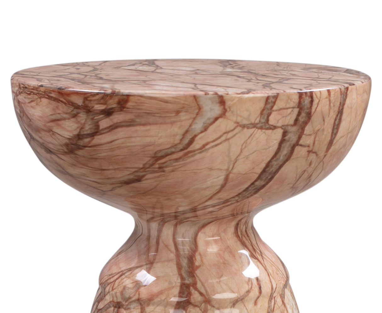 TOV Rue Sunset Marble Side Table