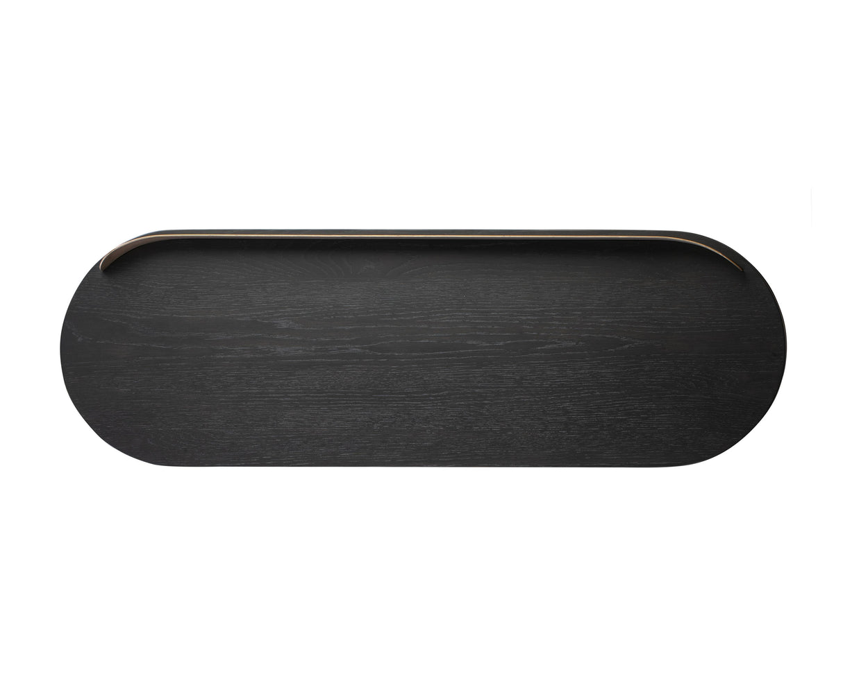 TOV Braden Black Desk/Console Table