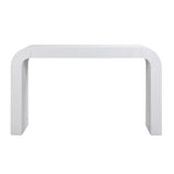 TOV Hump White Console Table