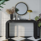 TOV Hump Black Console Table