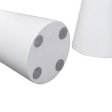 TOV Gianna Concrete Accent Tables - Set of 2