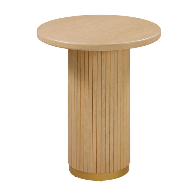 TOV Chelsea Natural Oak Wood Entry Table