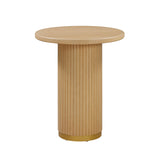 TOV Chelsea Natural Oak Wood Entry Table
