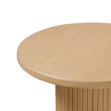 TOV Chelsea Natural Oak Wood Entry Table