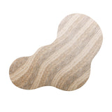 TOV Slab Faux Travertine Coffee Table