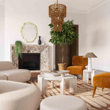 TOV Gloria Cream Oak Coffee Table