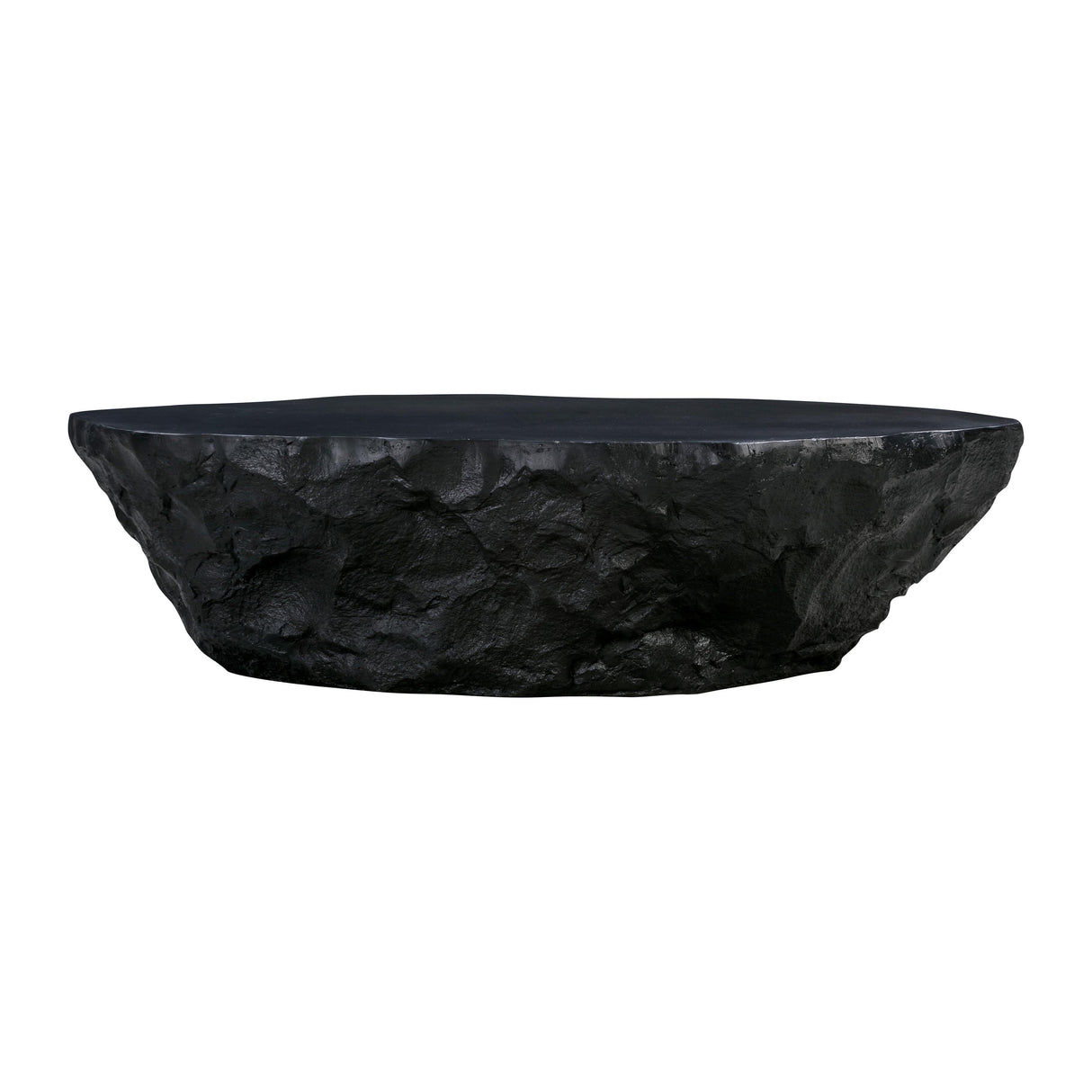 TOV Crag Black Concrete Coffee Table
