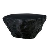 TOV Crag Black Concrete Coffee Table