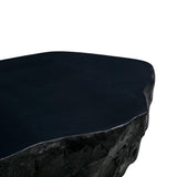 TOV Crag Black Concrete Coffee Table