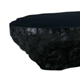 TOV Crag Black Concrete Coffee Table