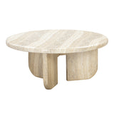 TOV Patrizia Concrete Round Coffee Table