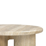 TOV Patrizia Concrete Round Coffee Table