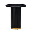 TOV Chelsea Black Oak Entry Table