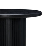 TOV Chelsea Black Oak Entry Table