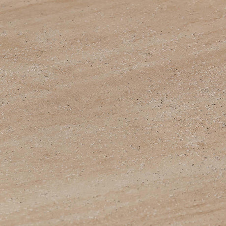 TOV Darcy Faux Travertine Concrete Side Table