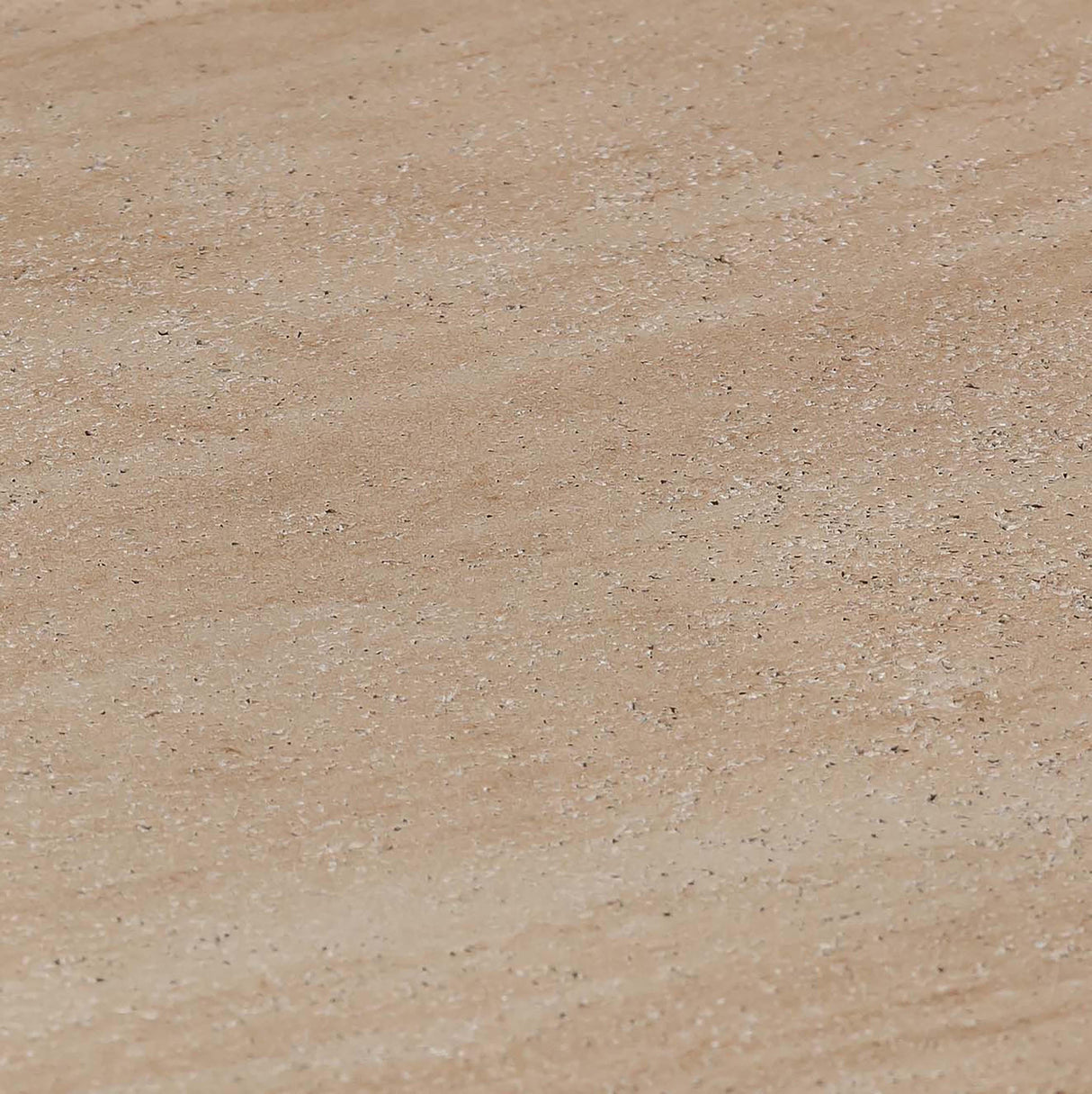 TOV Darcy Faux Travertine Concrete Side Table