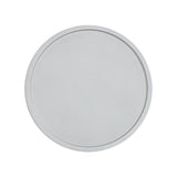 TOV Darcy White Concrete Side Table