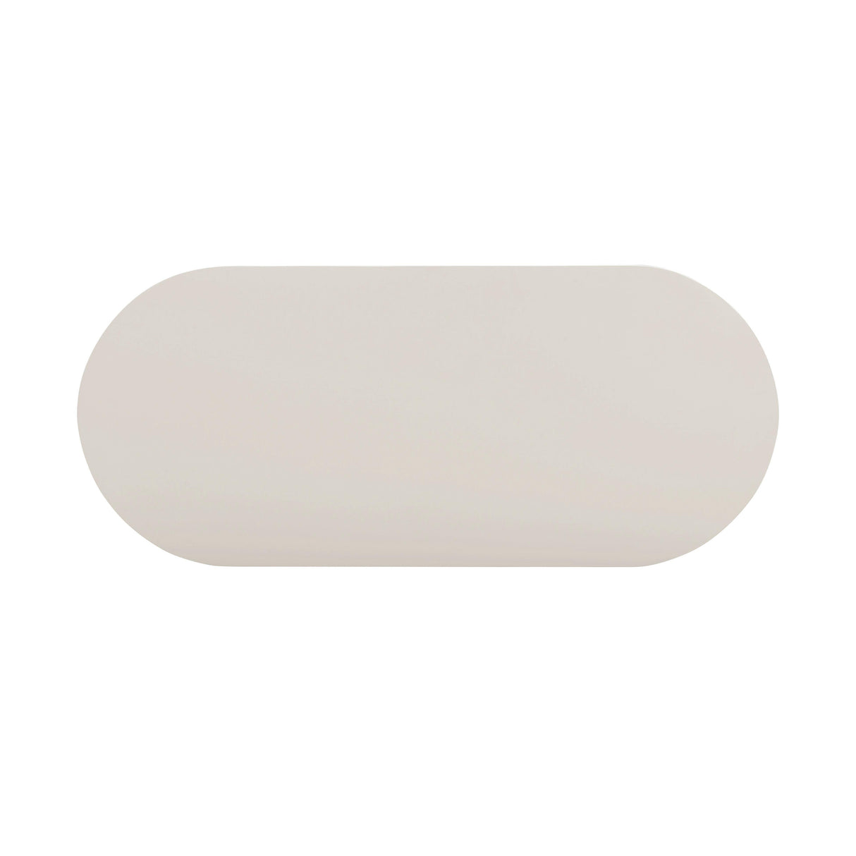 TOV Bella Cream Oval Coffee Table