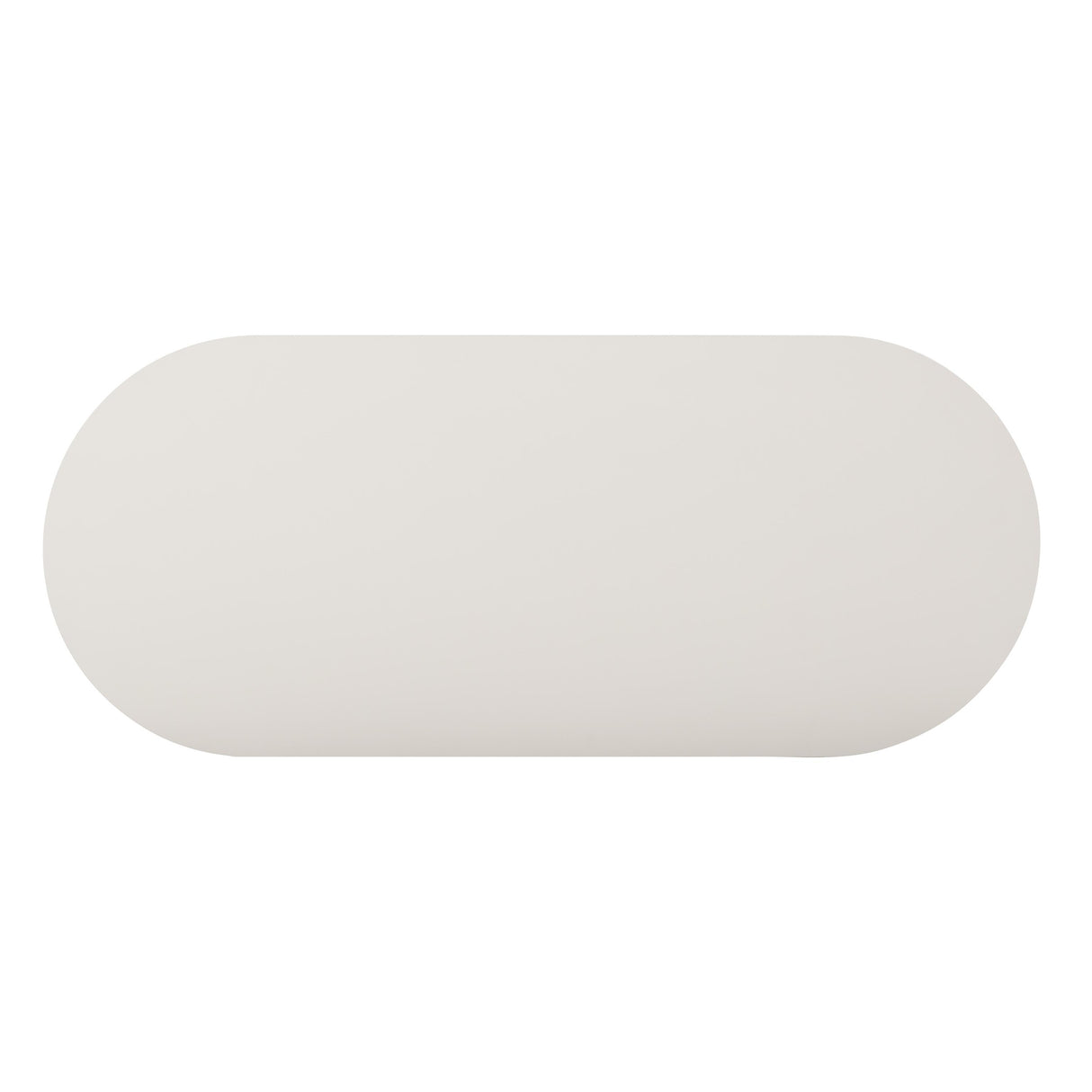 TOV Bella Cream Oval Coffee Table