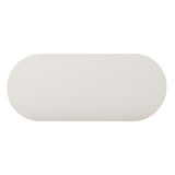 TOV Bella Cream Oval Coffee Table