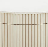 TOV Bella Cream Oval Coffee Table