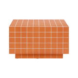 TOV Mixie Brick Orange Tile Indoor / Outdoor Coffee Table