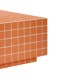 TOV Mixie Brick Orange Tile Indoor / Outdoor Coffee Table