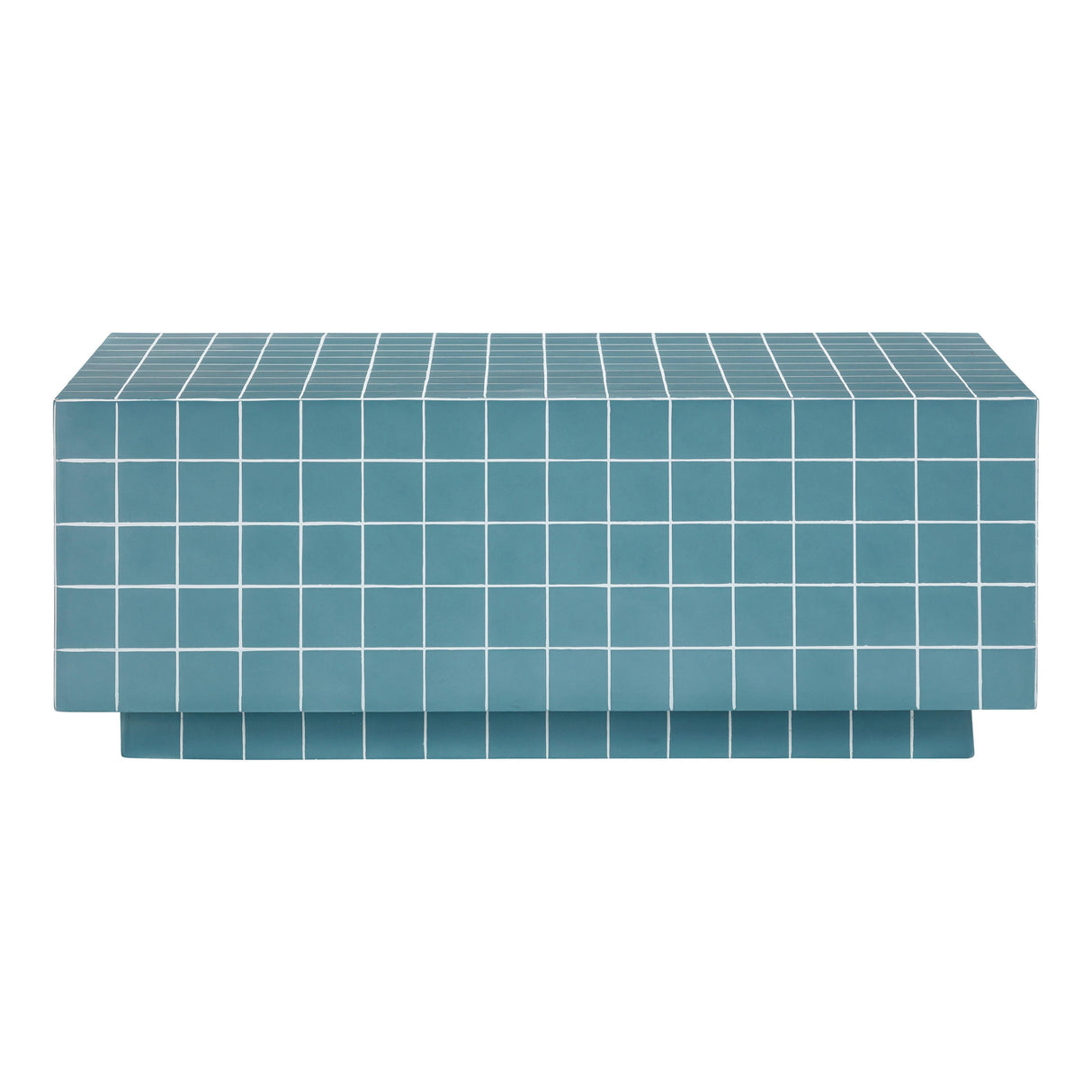 TOV Mixie Blue Tile Indoor / Outdoor Coffee Table