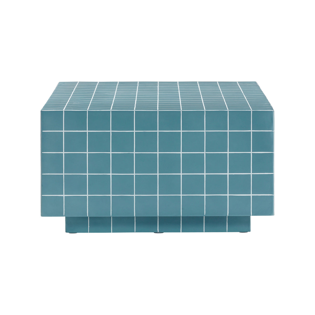 TOV Mixie Blue Tile Indoor / Outdoor Coffee Table