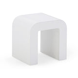 TOV Hump White Side Table