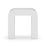 TOV Hump White Side Table