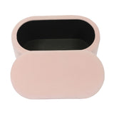 TOV Lillian Blush Velvet Storage Bench