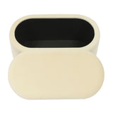 TOV Lillian Cream Velvet Storage Bench