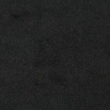 TOV Zoe Black Velvet Storage Ottoman