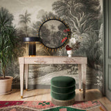 TOV Lakka Green Velvet Ottoman