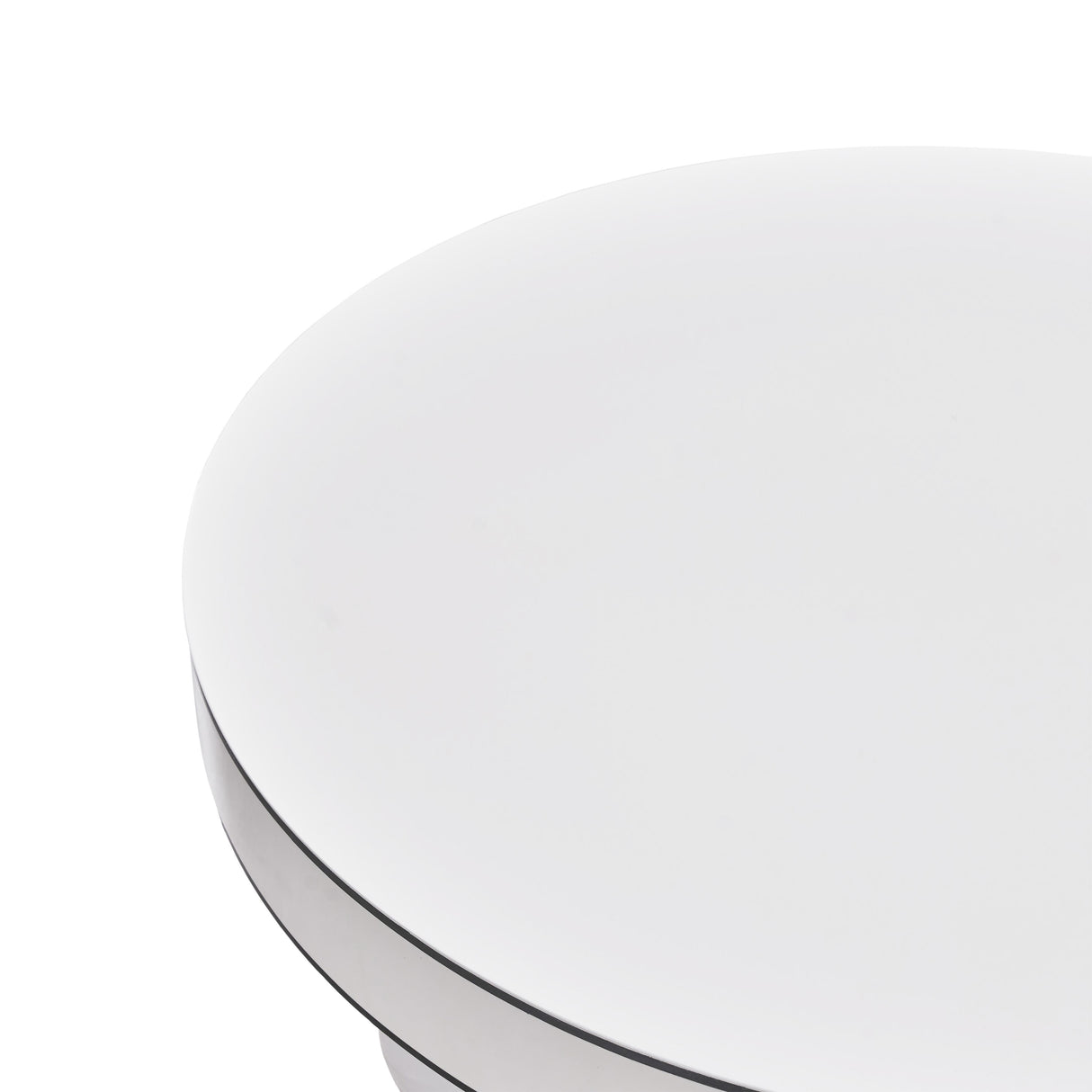 TOV Jasper White Glossy Coffee Table