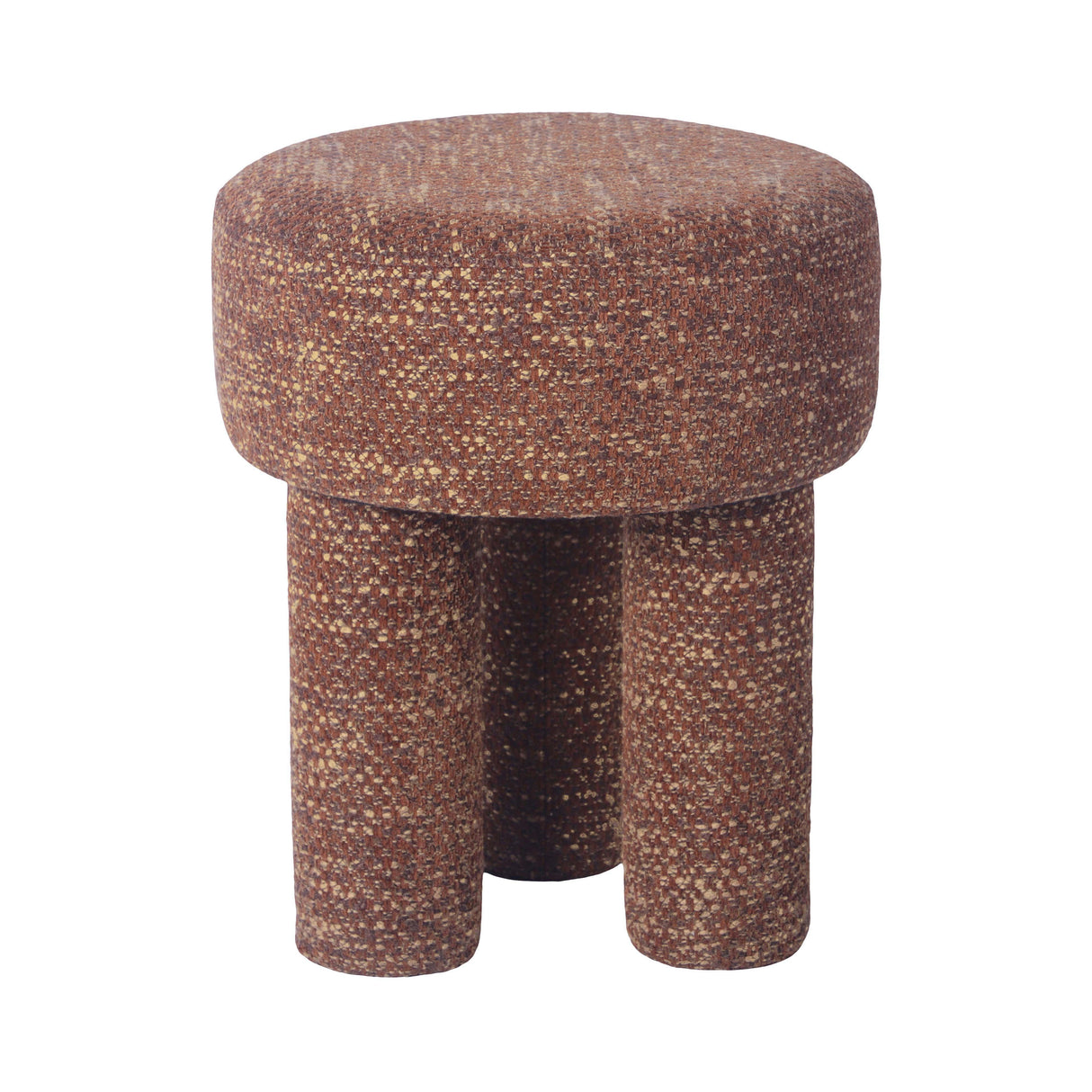 TOV Claire Sedona Brown Knubby Stool