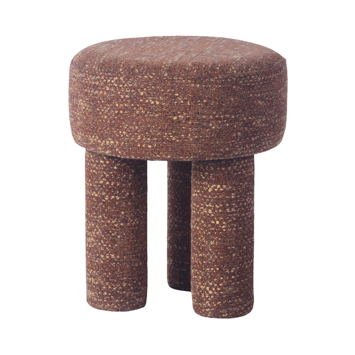 TOV Claire Sedona Brown Knubby Stool