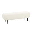 TOV Denise Cream Boucle Bench