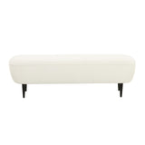 TOV Denise Cream Boucle Bench