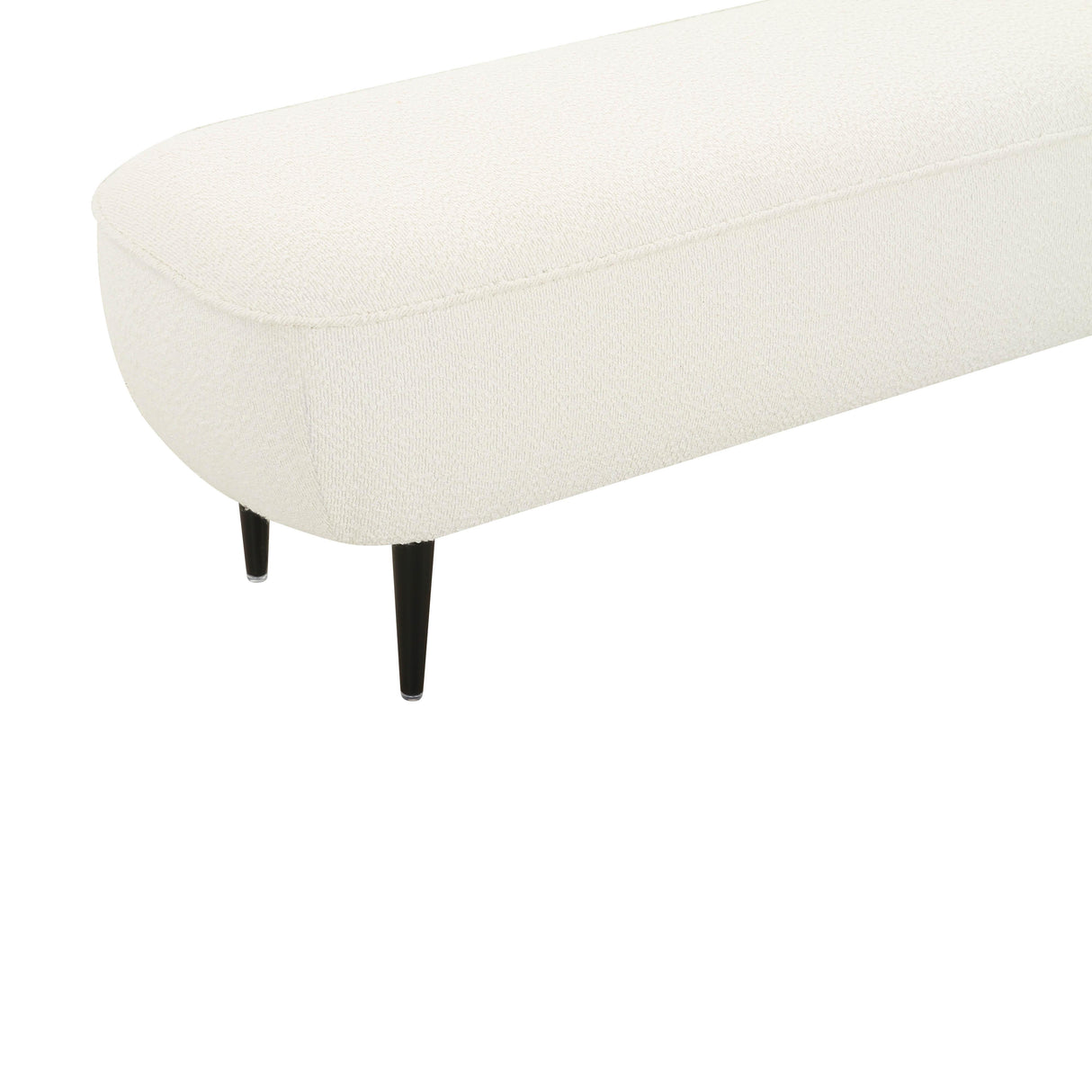 TOV Denise Cream Boucle Bench