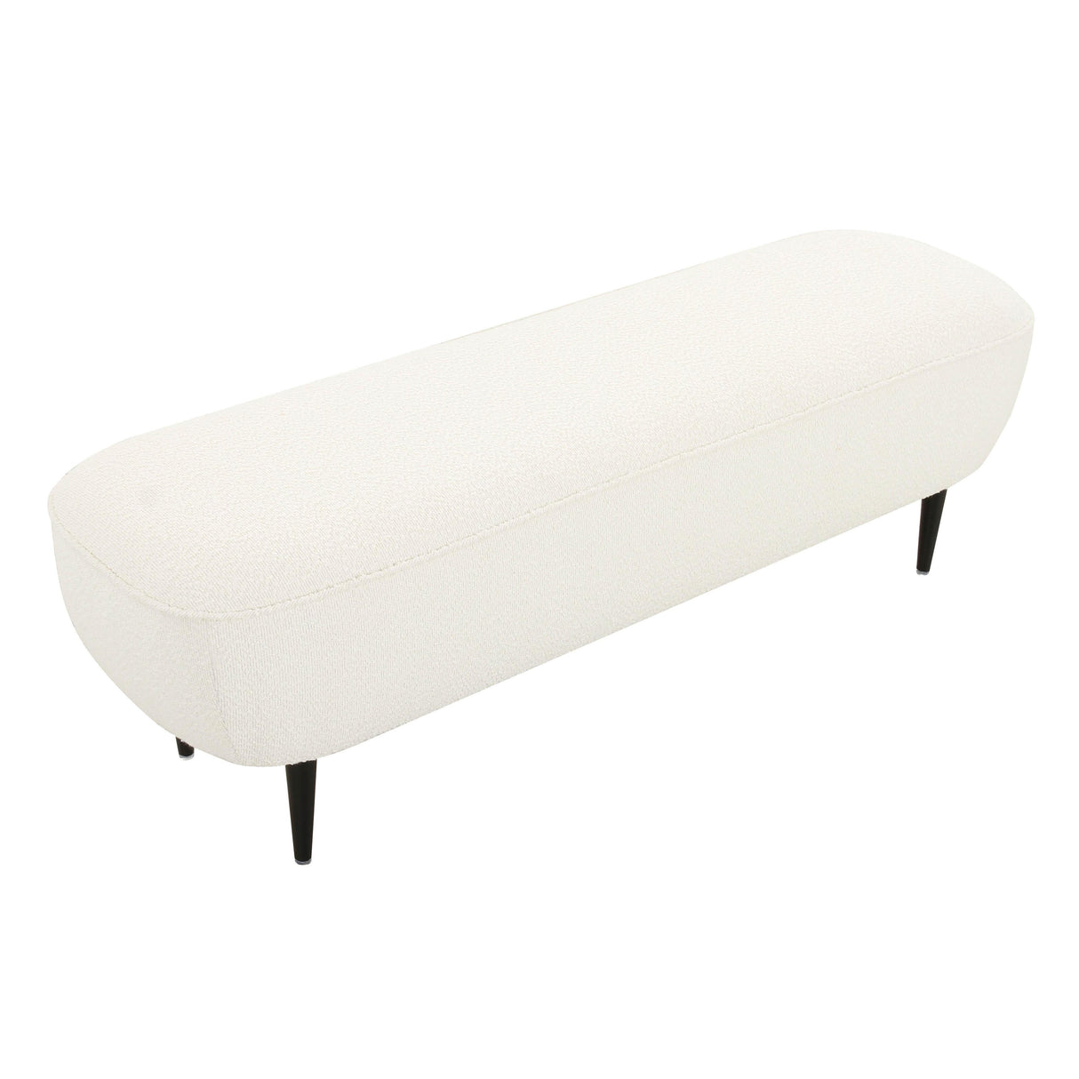 TOV Denise Cream Boucle Bench