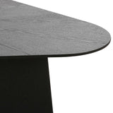 TOV Roche Black Ash Geometric Coffee Table