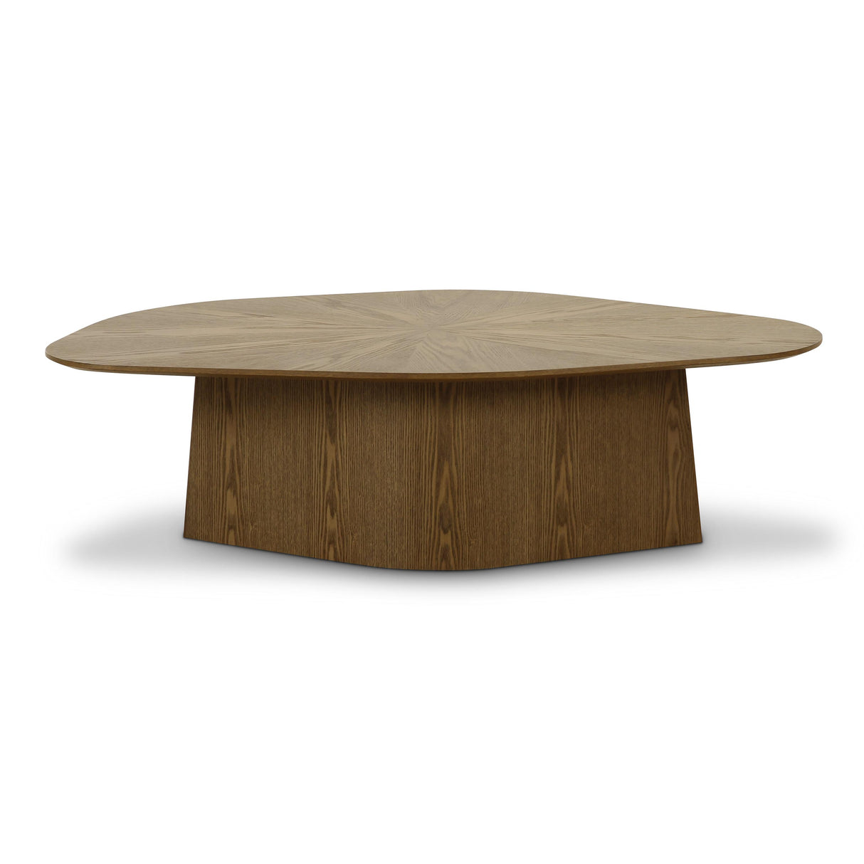 TOV Roche Brown Ash Geometric Coffee Table