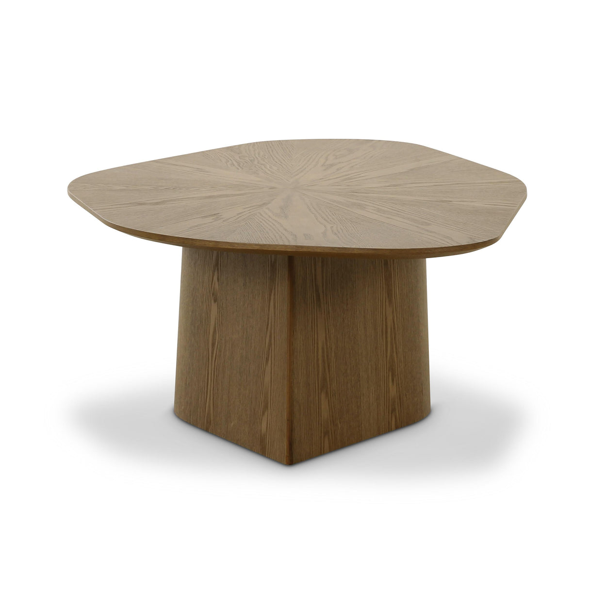 TOV Roche Brown Ash Geometric Coffee Table