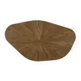 TOV Roche Brown Ash Geometric Coffee Table