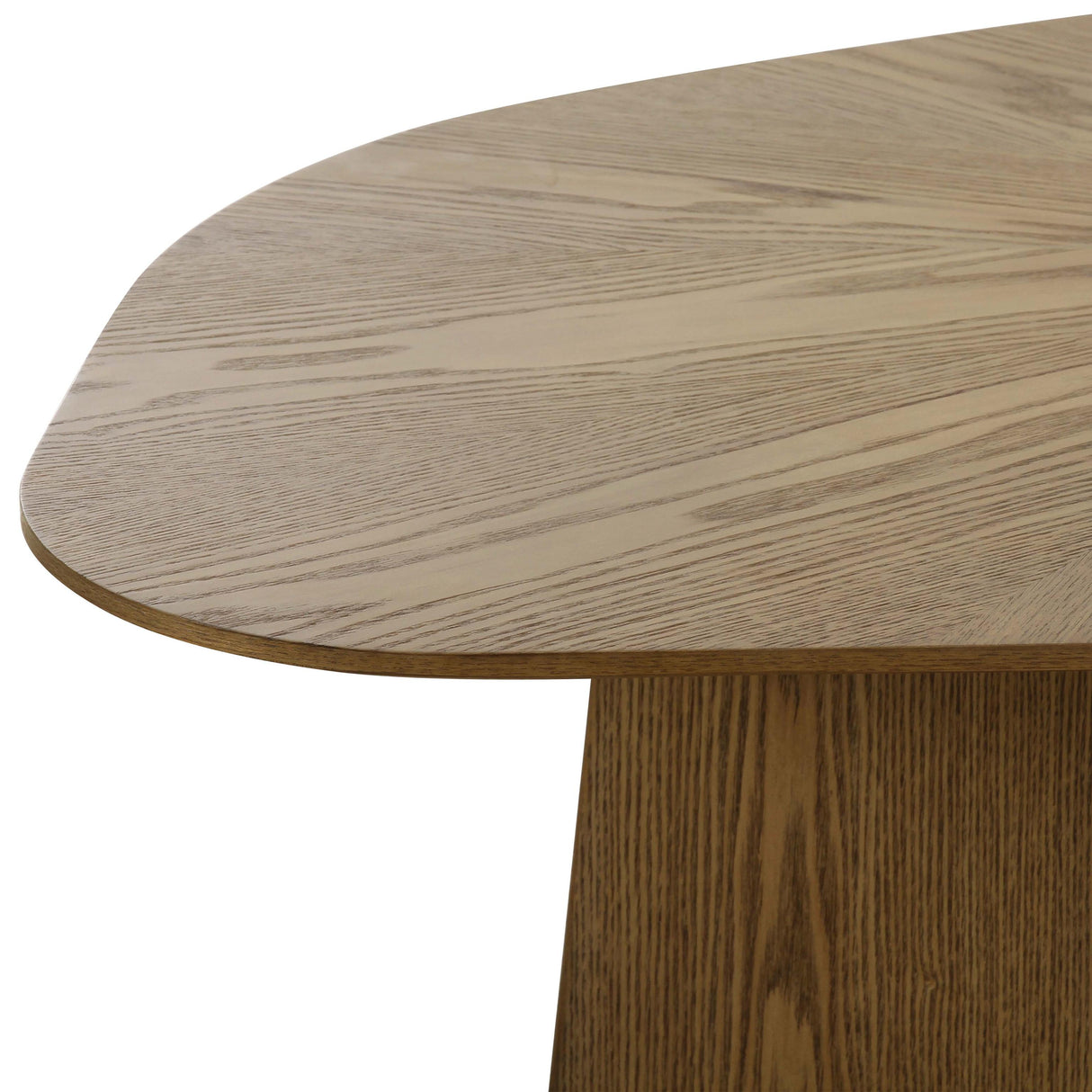 TOV Roche Brown Ash Geometric Coffee Table