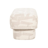 TOV Lena Cream Jacquard Bench