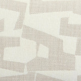 TOV Lena Cream Jacquard Bench
