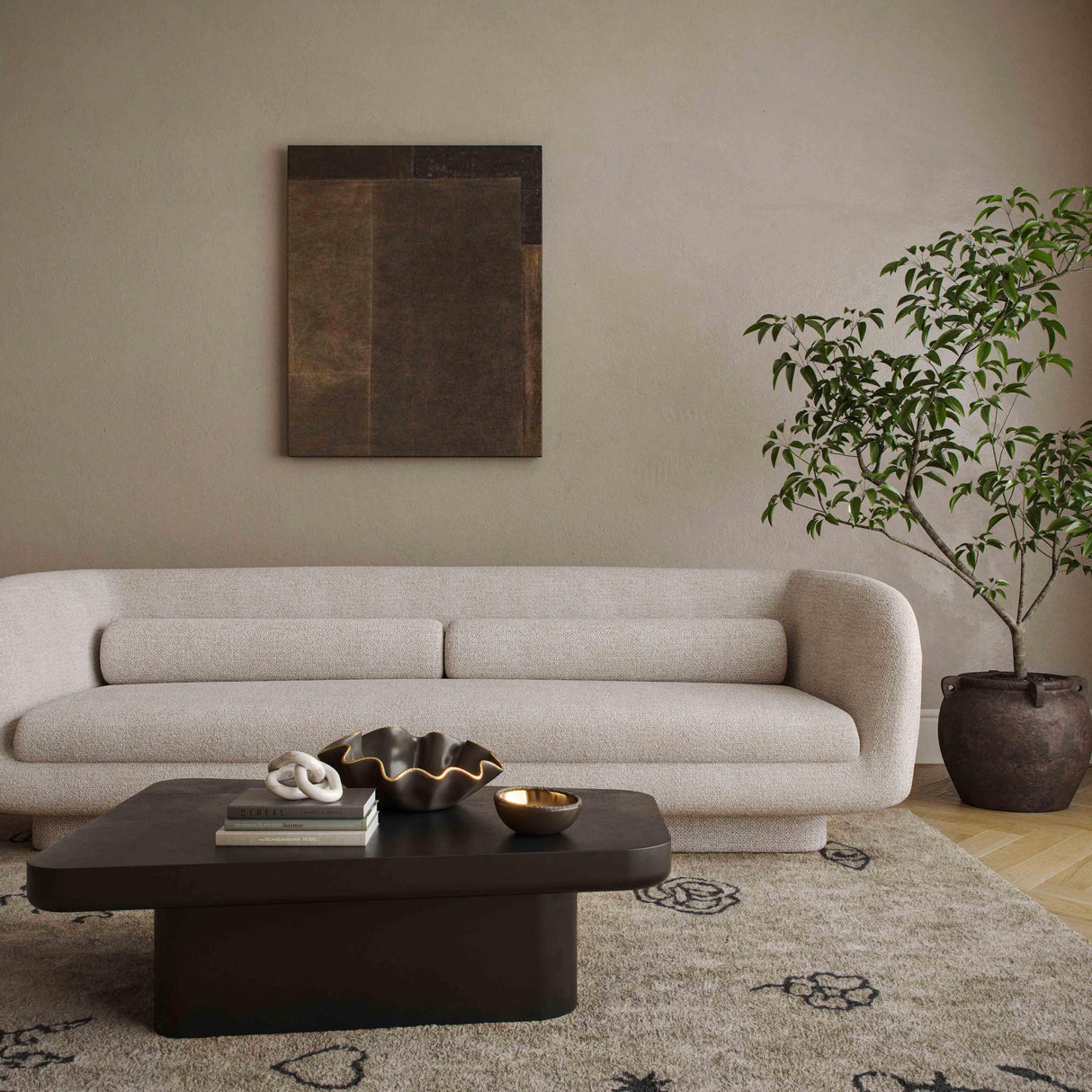 TOV Yoko Black Large Coffee Table